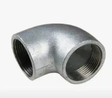 galvanized 90 degree iron pipe elbow